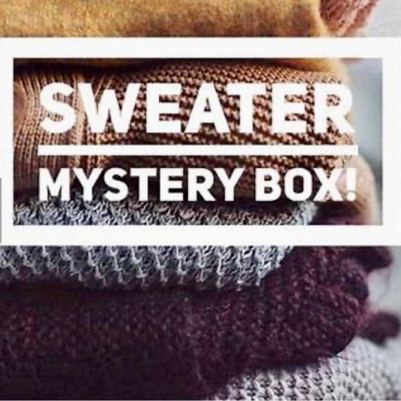 Sweater Mystery Box - Women’s Lovely NWT Winter Sweaters Sizes small to medium
